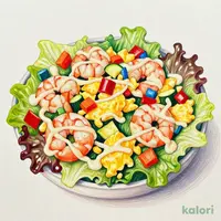 1/2日分野菜 旨みまろやか海老マヨサラダ