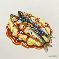 Roasted Sardine and Potato with Soy Butter