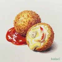 特製トマトソースで味わう 境港水揚げ紅ずわい蟹のクリームコロッケ