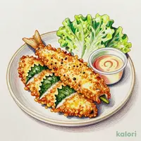 Deep-Fried Horse Mackerel with Shiso Leaf