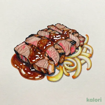 牛肉のグリエ ソース・ペリグー