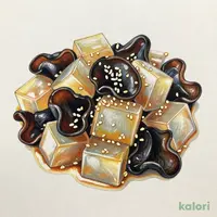 自社製こんにゃくときくらげの胡麻サラダ