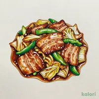 Chuka Hyakusen Hoikoro (Twice-Cooked Pork Sauce)