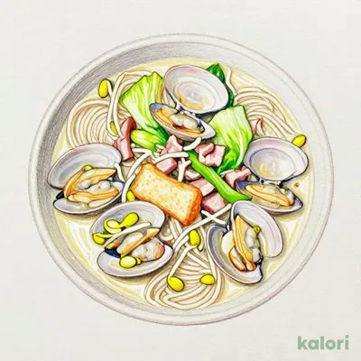 あさりちゃんぽん 麺少なめ