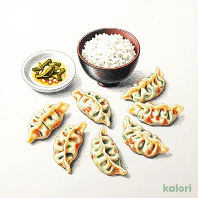 ぎょうざ7個夕食セット