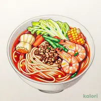 低糖質麺200g 夏辛ちゃんぽん