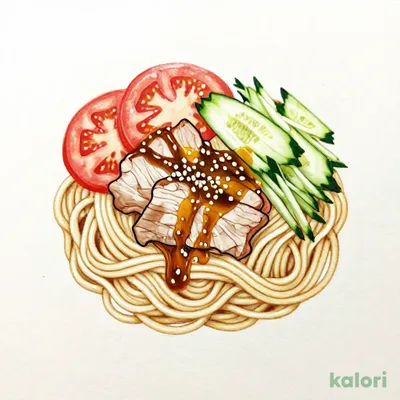 Chilled Pork Shabu-shabu Noodles