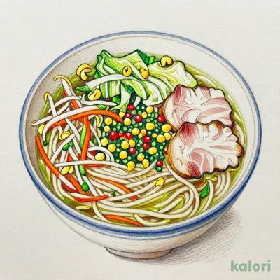 青唐辛子スープちゃんぽん 麺少なめ
