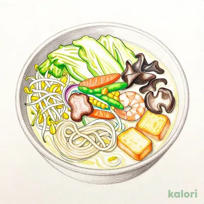野菜たっぷりちゃんぽん 麺少なめ