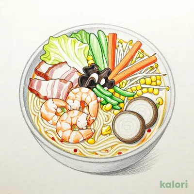 ピリカラちゃんぽん（麺増量1.5倍）