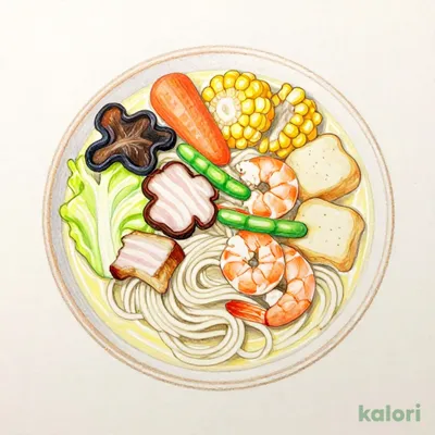 鶏白湯長崎ちゃんぽん 麺少なめ