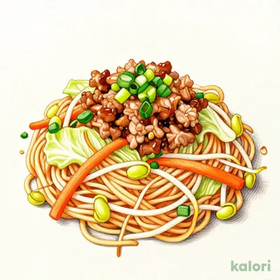 低糖質麺 肉みそまぜめん