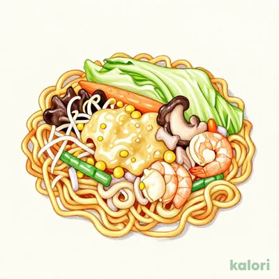 Vegetable-rich Plate Udon