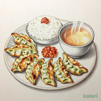 ぎょうざ15個定食