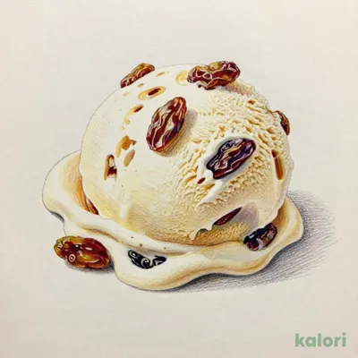 アイスクリーム（ラムレーズン）