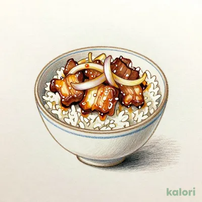 Pork Rice Bowl (Small)