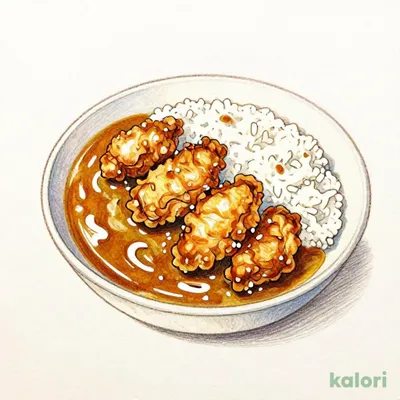 唐揚げカレー