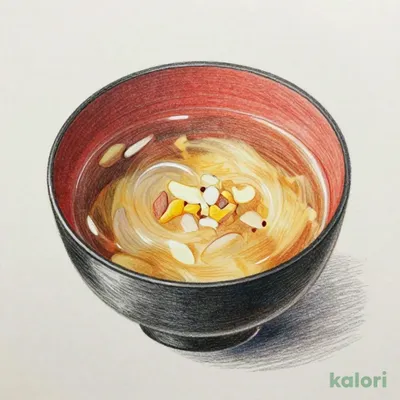 みそ汁（具なし）
