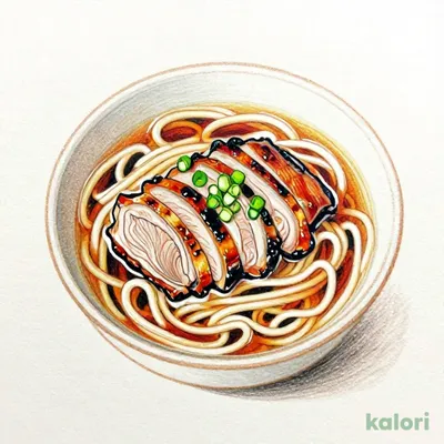 Japanese Soy Sauce Dipping Noodles with Charcoal-Grilled Duck