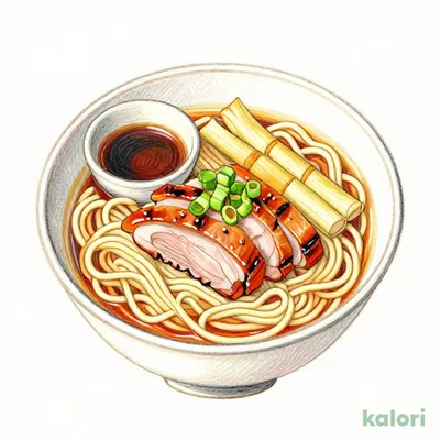 和風醤油つけ麺炭火焼き鴨肉入り（麺増量2倍）