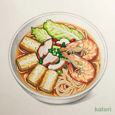 低糖質麺　海鮮ちゃんぽん海老スープ