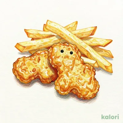 Kids' Chicken Nuggets and French Fries