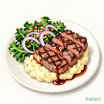 Angus Sirloin Steak Salad