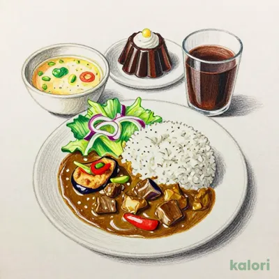 カシミールビーフカレースペシャルランチ