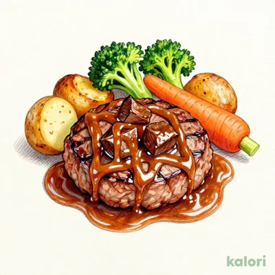 ビーフシチューハンバーグ