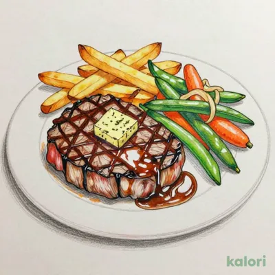 厚切りワンポンドステーキ