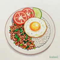 ロイヤルホストのガパオライス