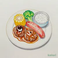 低アレルゲン おこさまミートボールプレート(ごはん)