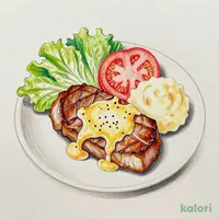 国産ポークロースステーキ~ジンジャーバターソース~
