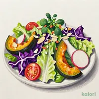7種の国産野菜のガーデンサラダ
