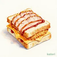 ミニチーズミルフィーユかつサンド
