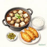 牡蠣みそ煮込かきフライセット