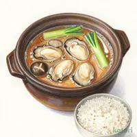 牡蠣みそ煮込（ごはん付）