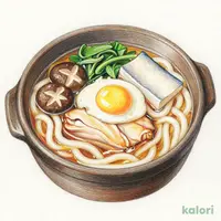 To なべ焼うどん（純和鶏）