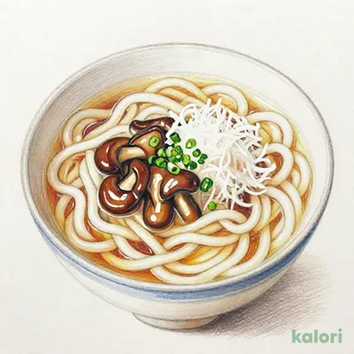To なめこおろしうどん 温・冷