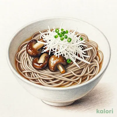 To なめこおろしそば 温・冷
