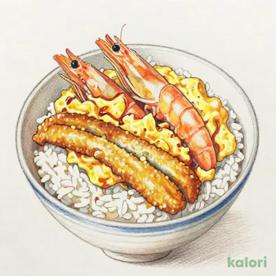 To 大海老と真あなごのふわたま天丼