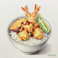 To 天ぷらミニ丼