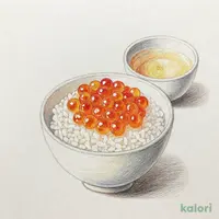 お子様たっぷりいくら丼セット