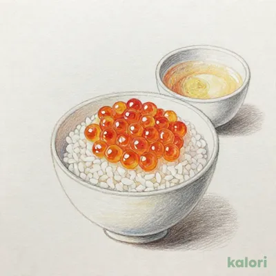 お子様たっぷりいくら丼セット