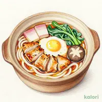 なべ焼うどん(純和鶏)