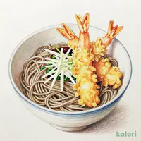 大海老天おろしそば　【2本】