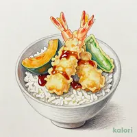 天ぷらミニ丼