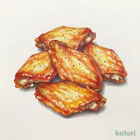 自慢の手羽先（5本）塩