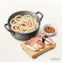釜炊きうどん寿司和膳