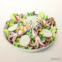 いかゲソおろしサラダ